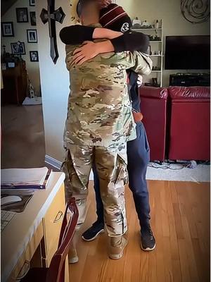 A post by @herocominghome on TikTok caption: #fyp #foryou #militaryhomecoming #soldiercominghome #cominghome #reunited #militarytiktok #military #family #viral #surprise #reaction #soldier 