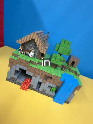 A post by @jakebsweet on TikTok caption: Magnetic Minecraft Kingdom (Day 2)