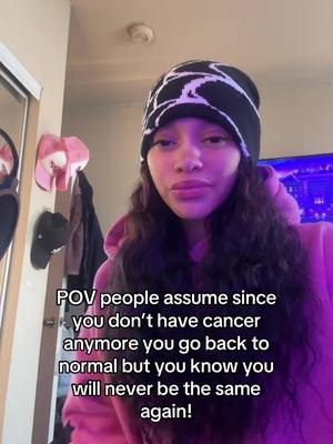 A post by @nyaanne on TikTok caption: I’m better then I was! #fypシ #cancersurvivor #cancerawareness #thankyoujesus #cancerfree 