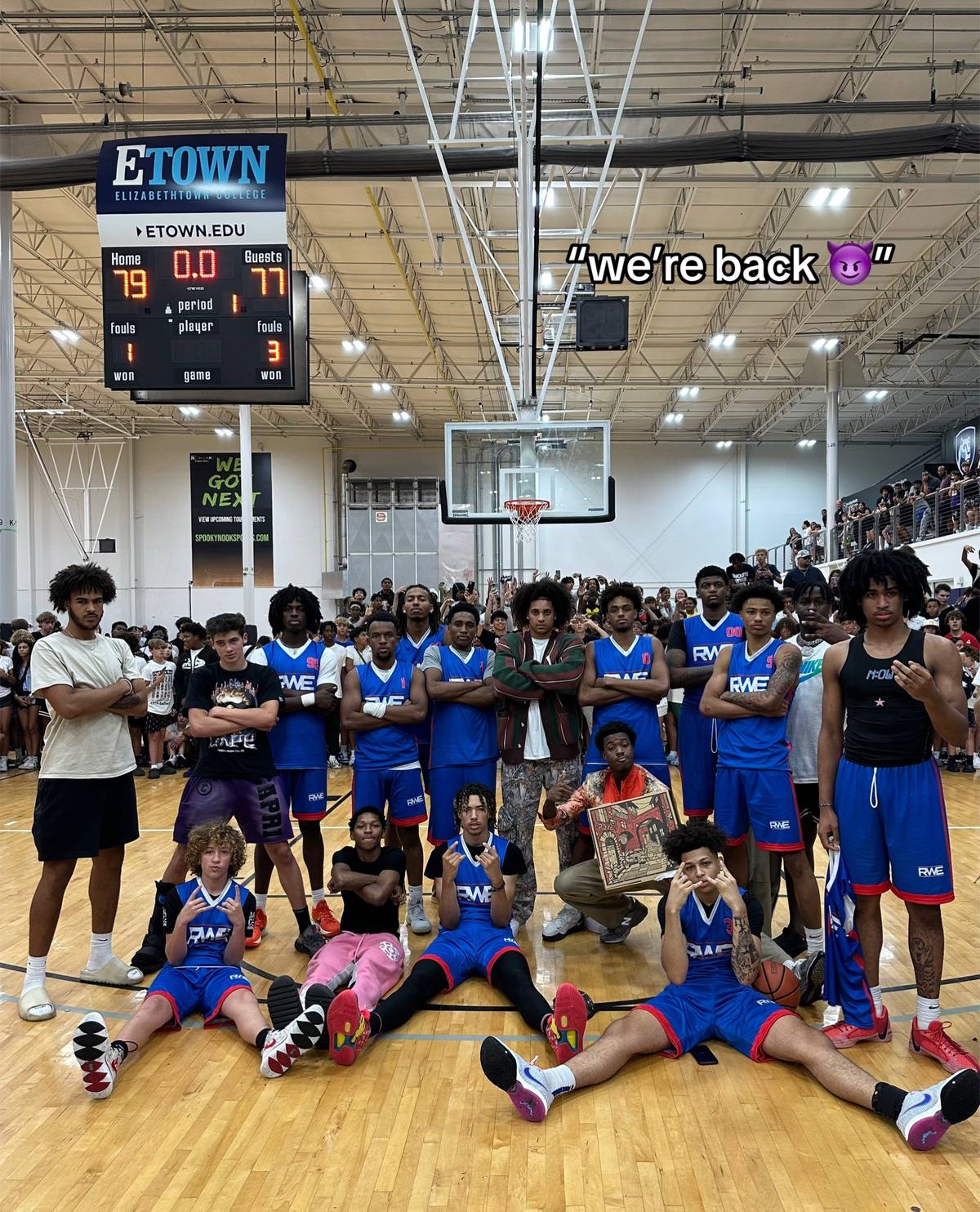 A post by @camwilder on TikTok caption: The OFFICIAL 2025 RWE AAU Tour Is HERE! Which City Are You Guys Most Excited For? 👀