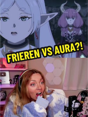 A post by @carmenelainee on TikTok caption: first frieren clip kinda nervous😭😭 (frieren reactions are ptreon exclusive) #frieren #frierenbeyondjourneysend #frierenreaction #anime #animereaction 