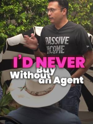 A post by @sharransrivatsaa on TikTok caption: A top investor shares why he NEVER buys or sells without an agent—here’s why it matters!