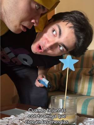 A post by @losariasbrothers on TikTok caption: Es solo un palito 💁🏻‍♂️ /Ig:losariasbrothers/ #humor #gracioso #divertido #hermanos #energias #amiga #creencias #videoviral #greenscreen #fyp #paratii 