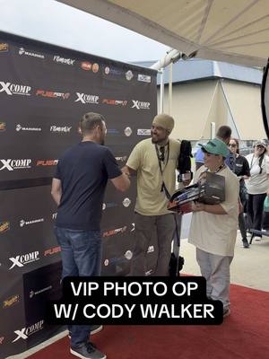 A post by @fuelfestofficial on TikTok caption: Go VIP for an exclusive photo op with Cody Walker! #vip #codywalker 