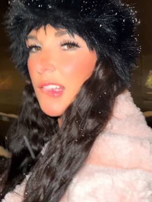 A post by @brandy_billy on TikTok caption: Being silly in Aspen! 💗 The snow was so beautiful! 😍 #lockjaw #beingsilly #soulmatesforever😘 