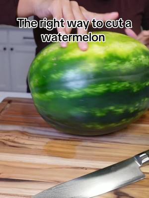 A post by @pizcitadesal on TikTok caption: Watermelon season is upon us and this is by far the easiest way to cut a watermelon. Thank me later. 😂🫶🏽#creatorsearchinsights 