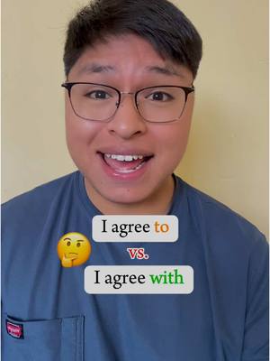 A post by @saviorenglish on TikTok caption: Usos de “AGREE” 👨‍🏫 #ingles #english #englishteacher #inglesonline #inglesfacil #aprendeingles #fyp #LIVEHighlights #LIVEIncentiveProgram #PaidPartnership 