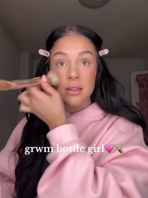 A post by @victoriasamson on TikTok caption: manifesting money tnnn🍾🙈💸 #grwm  @L’Oréal Professionnel @Kosas @Patrick Ta Beauty @Charlotte Tilbury @Rare Beauty @MAC Cosmetics USA @YSL Beauty @Huda Beauty 