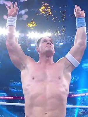 A post by @wwe on TikTok caption: CONGRATS!! 🥳 #WWE #WWEChamber #JohnCena #CodyRhodes