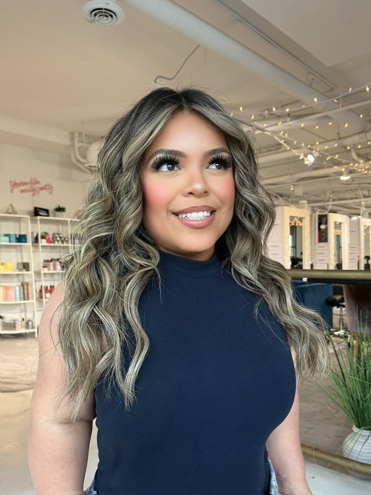 A post by @iconickameron on TikTok caption: hi birthday hair😍🤑 #sandiegohairstylist #iconickameronhair #foryou #dangerjonesbalayage #sdhairstylist #littleitalysandiego @Danger Jones @K18 Hair