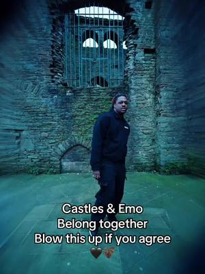 A post by @magnoliapark on TikTok caption: Castles & Emo Belong together Blow this up if you agree 🖤🦇#emo #emomusic #foryoupage #fyp #newmusic #viral 