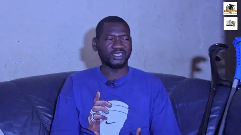 A post by @ on TikTok caption: Edrisa Ndey Touray - Former Sport Chairman SSA And a Car Accident Victim Of 9 Octobre 2019 Pt2