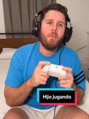 A post by @los_chicaneros on TikTok caption: Mi hijo jugando en línea