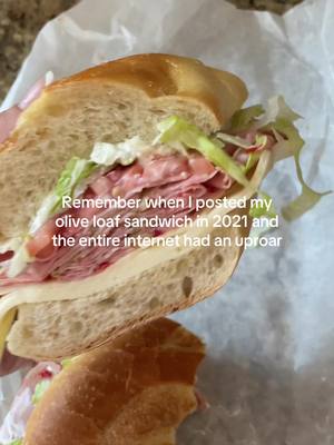 A post by @w0ahhkate on TikTok caption: It’s like a slice of bologna and an olive had a baby