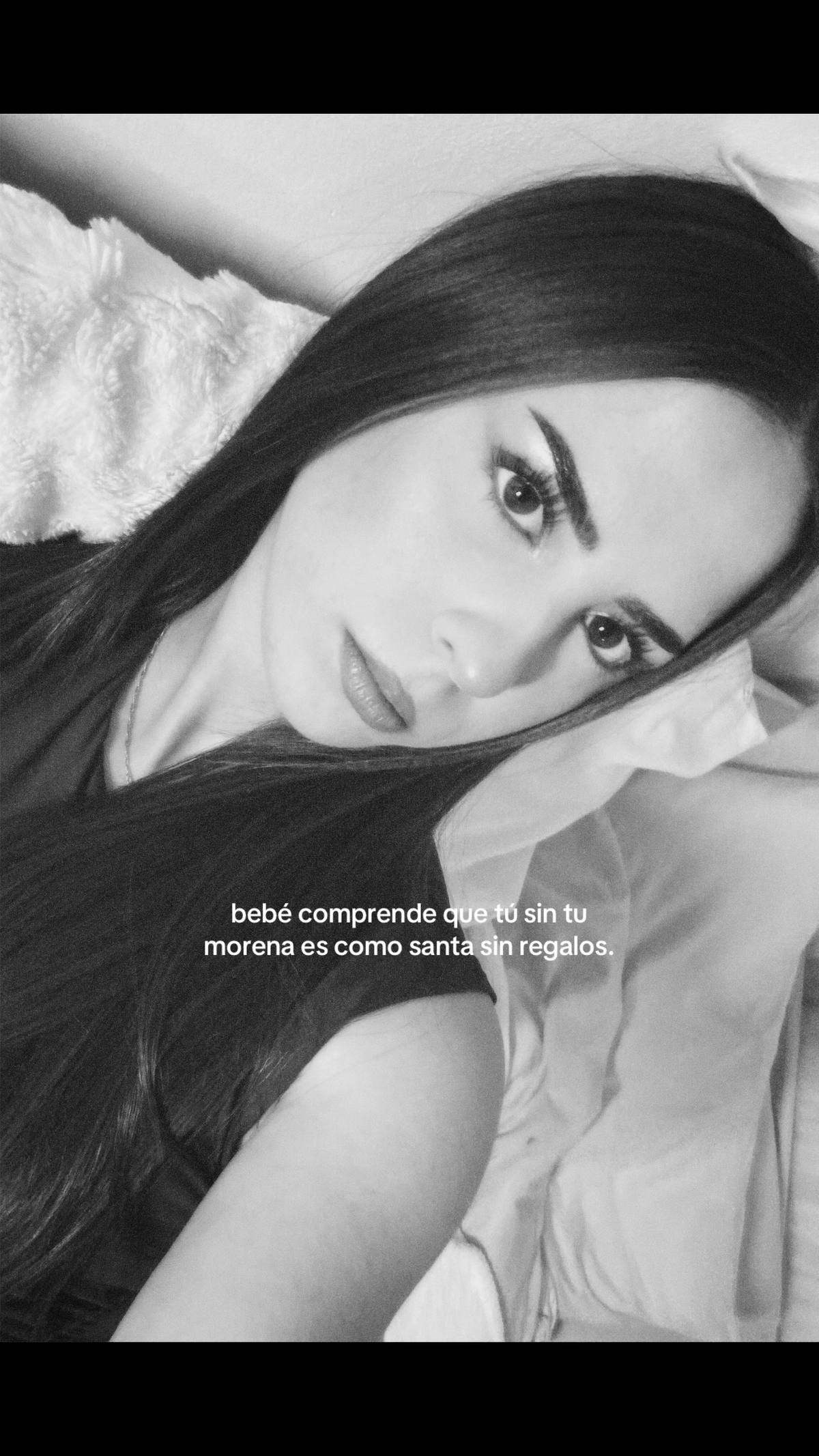 A post by @laiaalarcon on TikTok caption: 💆🏻‍♀️#parati #fyp #morena #IA #clarent #mora 