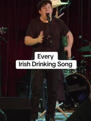 A post by @kylegordonisgreat on TikTok caption: ☘️Get tix for my spring tour☘️It’s that time of year again!  #irish #irishdrinkingsong #stpatricksday #stpaddysday #funny #funnyvideos #funnytiktok 