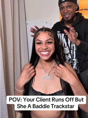 A post by @teemason0 on TikTok caption: Damn @Alexis Radcliff how you get so fast 😭 but hair by ME of course 😍🔥‼️ love a buss down on my girl 😮‍💨 wig: @OsoJuicee Hair LLC 
