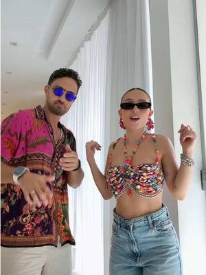 A post by @larissamanoela on TikTok caption: Vai ver a gente acertou a coreo sim 😂🥳 Importante é ser feliz!!!!! @André Luiz Frambach 