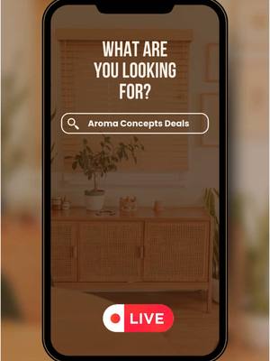 A post by @aroma_concepts_fl on TikTok caption: Tap in Now before they’re gone. #tiktoklive #exclusivedeals 
