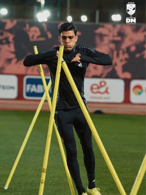 A post by @alahly on TikTok caption: Pushing on ✊