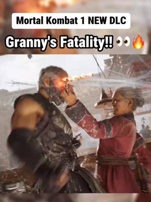 A post by @puzzleknows on TikTok caption: New Character MADAM BO - Fatality and Gameplay! Mortal Kombat 1 DLC #mk #mortalkombat1 #mortalkombat11 #fatality #gaming #GamingOnTikTok #fyp #f #madambo #games 