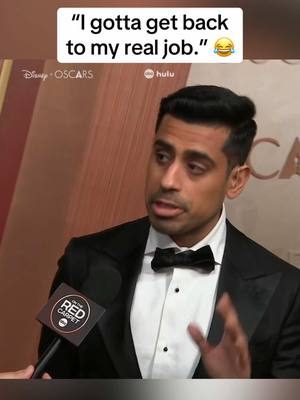 A post by @espn on TikTok caption: @Omar Raja with jokes at the #Oscars 😂👏 #Oscars2025 