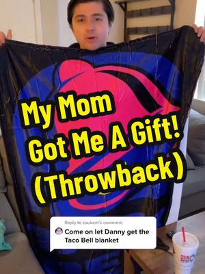 A post by @dannydorito23 on TikTok caption: Not my Mom throwing shade at my Wife! 😭😂 #throwback #mom #gift #family 