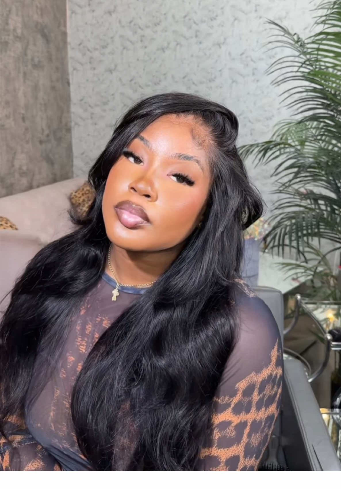 A post by @ on TikTok caption: Let’s add light layered curls on this very convenient closure wig from @Tinashe Hair Store @tinashehair 