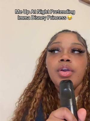 A post by @itsjustnyissa on TikTok caption: A whole new worldddddd😂 #funnyvideos #disney #singing 