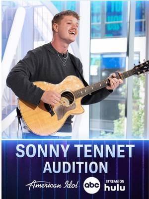 A post by @americanidol on TikTok caption: @SONNY TENNET stuns! Lionel Richie says “You Made My Song, Your Song!” #americanidol 