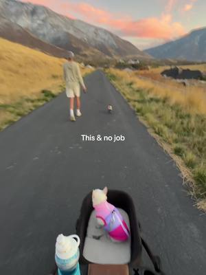 A post by @thestadlerfam on TikTok caption: All I need is my husband, my chihuahuas, and a walk by the mountains💓 #dogmom #utah #mountains #dogwalk #utahinfluencer #madiandremi 