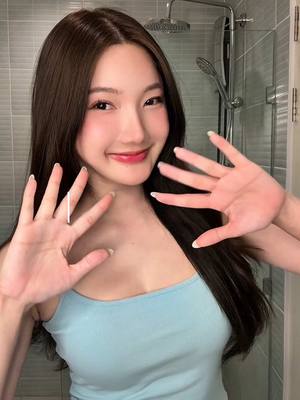 A post by @ccreamlike on TikTok caption: Night routine w/ L'Oreal Paris Hyaluronic Acid Water Cream 🛁🛏️ #LOrealParisTH  #HyaluronicAcidWaterCream 