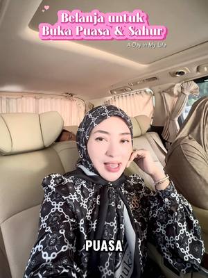 A post by @shellasaukia on TikTok caption: Belanja untuk masak buka puasa & sahur