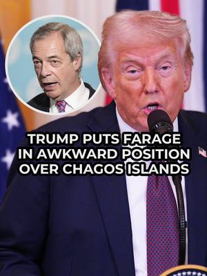 A post by @gbnews on TikTok caption: Richard Tice defends Reform UK's stance on the Chagos Islands deal, after it emerged Nigel Farage's friend, President Trump, supports it. Speaking to Camilla Tominey on GB News, the Reform UK Deputy Leader explained that the US President had not publicly expressed that he was in favour of Britain handing over the Chagos Islands. Explaining Reform UK's plan, Richard Tice said: 'We will rip that deal up.' #ChagosIslands #ReformUK #RichardTice #CamillaTominey #GBNews 