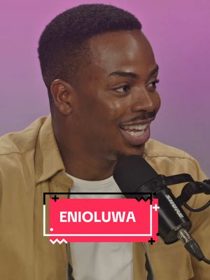 A post by @btspod_ on TikTok caption: Happy Monday all! We have a very special guest on this weeks episode! None other than the very talented @📍Eni 🩷🩷🩷 Make sure you click the link in our bio to watch/listen to the full episode 🩷 #theuncutpodcast #enioluwa #uncutpod #dilemma #uncutmondays #fyp #podcastclips #relationships 