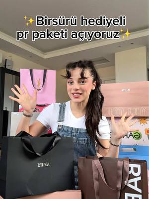A post by @semiraminta on TikTok caption: Yine size bol hediyeli bir video oldu💕 marka isimleri göründüğü için * reklam