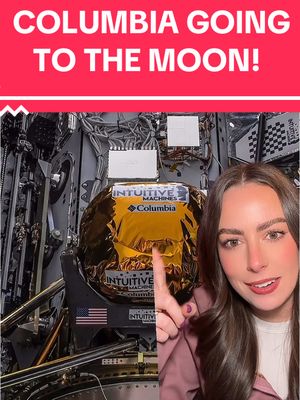 A post by @astro_alexandra on TikTok caption: #ad @Columbia Sportswear Omni-Heat Infinity technology was tested and proven in space, and now it's headed back to the moon! The same technology lines Columbia's Omni-Heat Infinity outerwear and shoes. #CSPartner