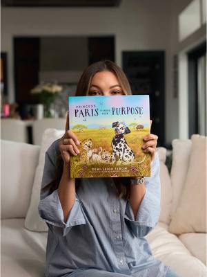 A post by @demitebow on TikTok caption: So many voices tell us how to look or who to be, but not what’s truly important. Princess Paris Finds Her Purpose helps moms and daughters discover what counts—loving others and living with purpose. Available for pre-order today at the link in my bio! 