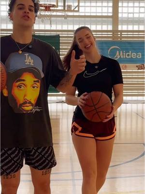 A post by @polforess11 on TikTok caption: Me dejé perder…🙄 @VioletaVerano #baloncesto #basquetbol #basketball #parati 