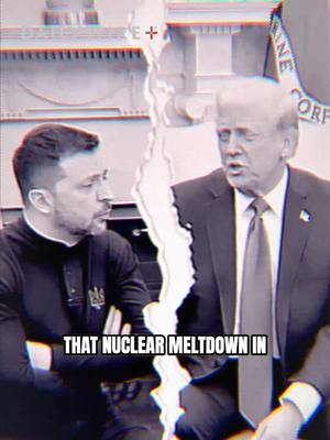 A post by @real.benshapiro on TikTok caption: NUCLEAR fight between Trump and Zelenskyy #benshapiro #news #trump #zelenskyy