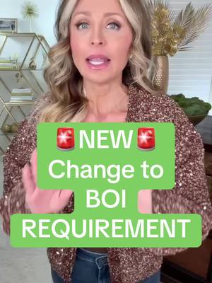 A post by @lisaremillard on TikTok caption: #boi the Trump Administration says it will not enforce the BOI penalties if you don’t file. But this may not be over. 