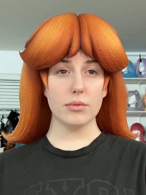 A post by @umbrawigs on TikTok caption: This audio isn’t fitting at all but, I gotta show wigs somehow  . #wigcommission #wigmaker #wigstyling #cosplaywigs #peachwig #princesspeach #princessdaisy #princesspeachwig #princessdaisywig 