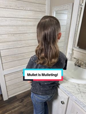 A post by @raisingcultures on TikTok caption: Ok my little grasshopper is growing up! 🙌🏾❤️🥹 #raisingcultures #hairtutorial #mulletszn 