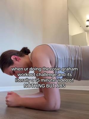 A post by @rosiegraham_ on TikTok caption: #rosiegraham30daychallenge #athomeworkout #pilates #motivation #Fitness #wellness #rosiegraham 