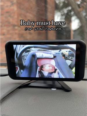 A post by @kathyoortiz on TikTok caption: The perfect car seat camera monitor 👶🏻 , making road trips easier 🙌🏻 #babyve #babymusthaves 