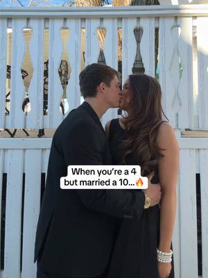 A post by @taylorrandsoph on TikTok caption: Sometimes life just isn’t fair… 🤷🏻#taylorandsoph #marriage #married #couple #Love #sweet #funny #husbandwife IB: @Caden Mcguire 