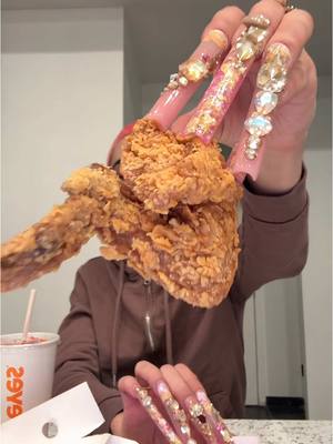 A post by @theryanjayshowofficial on TikTok caption: Eat @Popeyes w me 😋