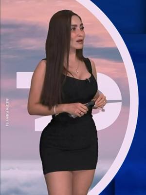 A post by @juanram239 on TikTok caption: Emily Quiñones @Emily Quiñones #telediario #multimediostv #chicadelclima #lachicadelclima #bellezademujer #emilyquiñones #chuladademujer #parati