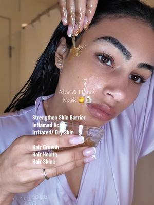 A post by @jaimesskin on TikTok caption: the list of benefits goes on & on 🧖🏽‍♀️🍯