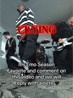 A post by @magnoliapark on TikTok caption: It’s Emo Season  Favorite and comment on this video and we will Reply with a note 🖤 #emo #rockmusic #foryoupage #foryoupage #emomusic #elderemo 